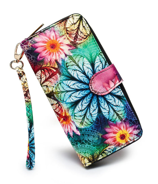 Women's RFID Clutch Wallet | Spacious & Travel-Ready