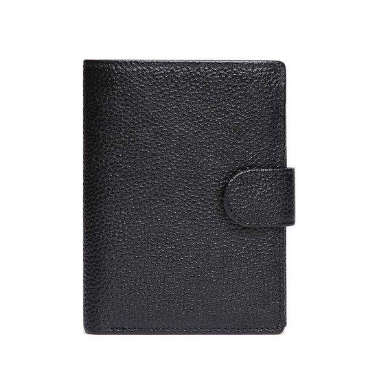 Vintage Handmade Leather Tri-Fold Wallet for Men | RFID Blocking Small Card Case